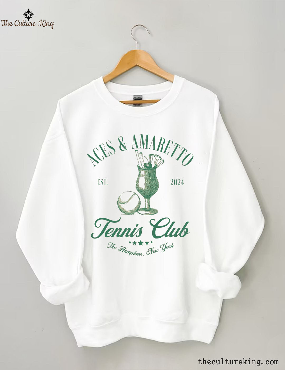 ACES & AMARETTO Tennis Club Sweatshirt